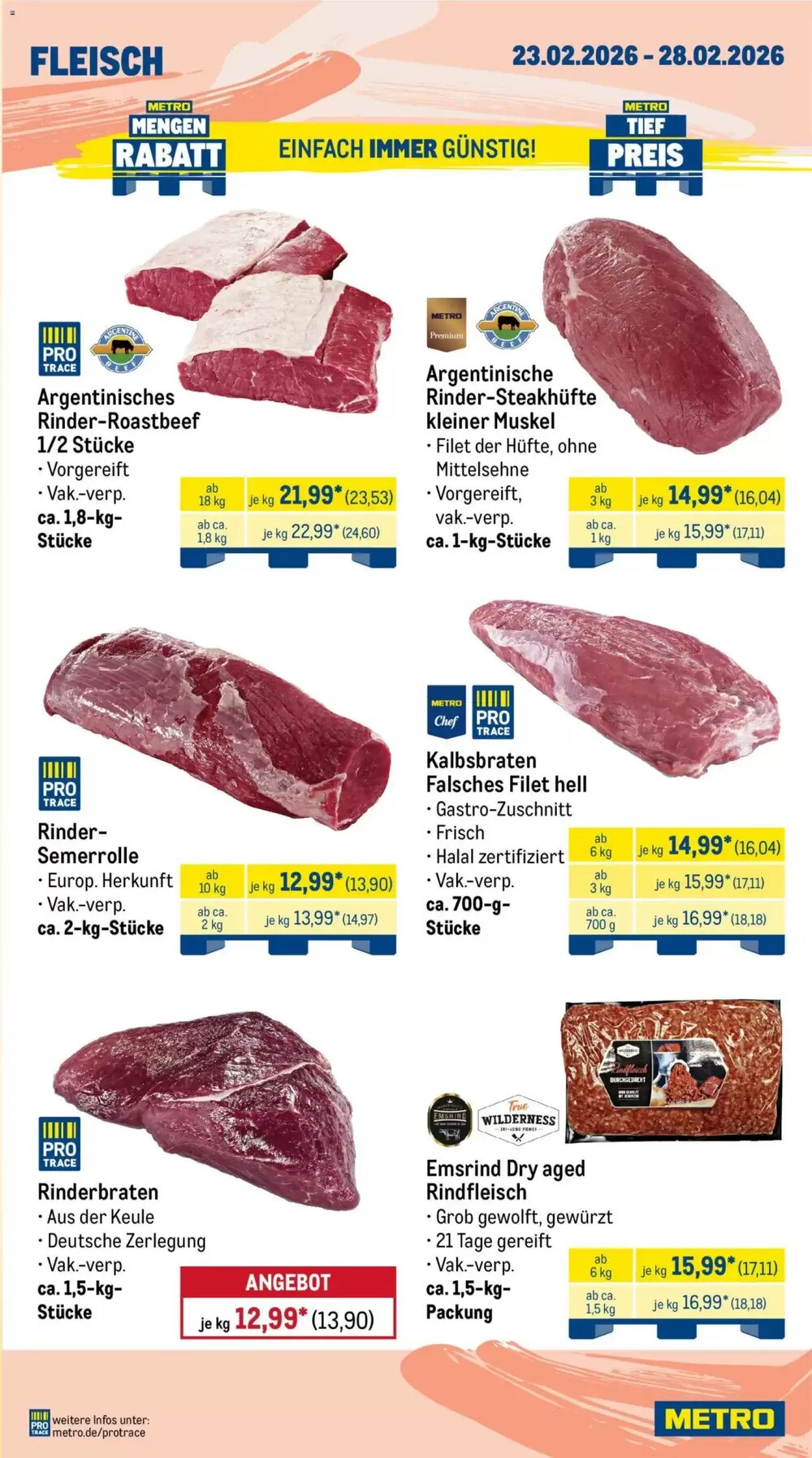 METRO Prospekt (ab 23.02.2026) zum Blättern - Seite 3