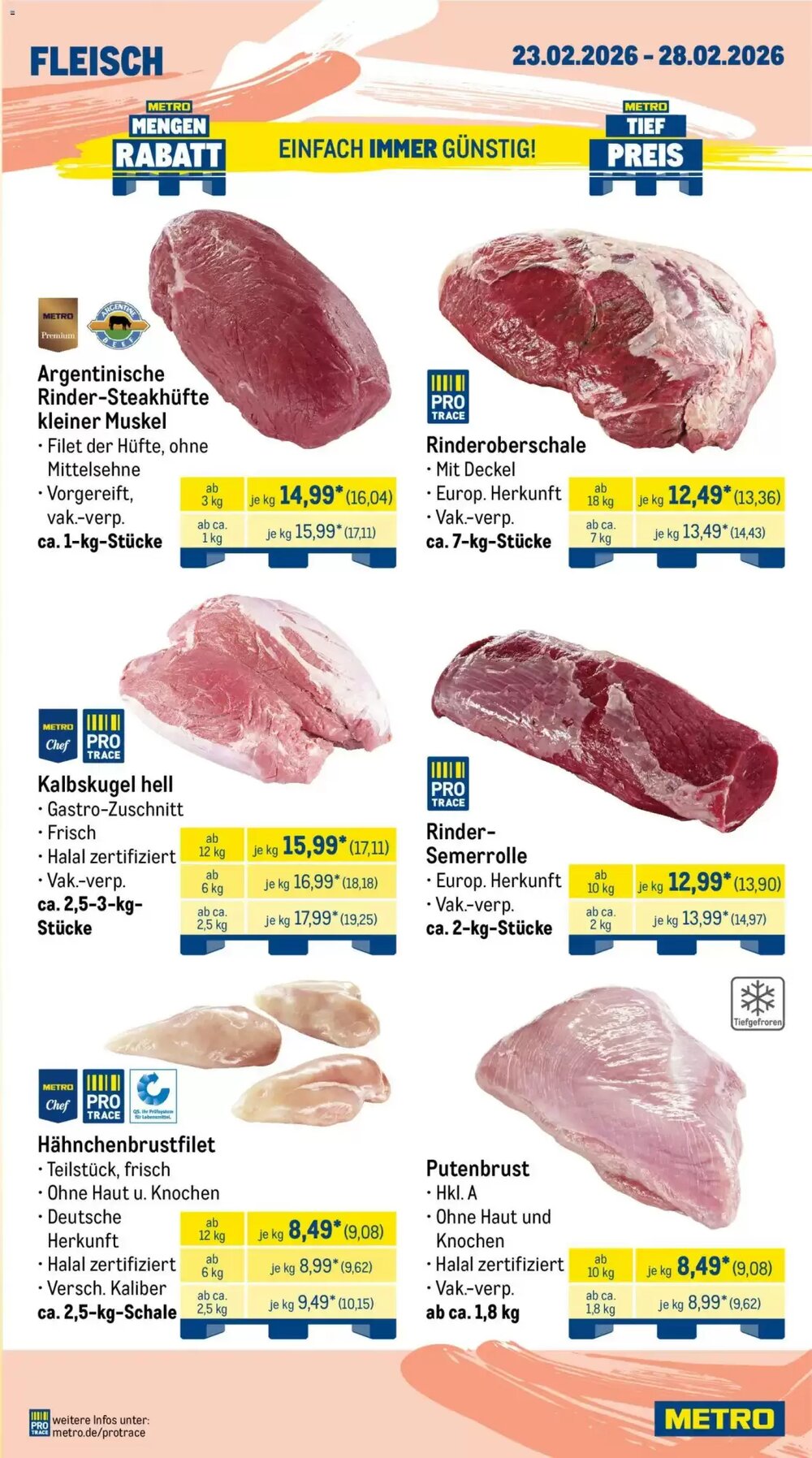METRO Prospekt (ab 23.02.2026) zum Blättern - Seite 3