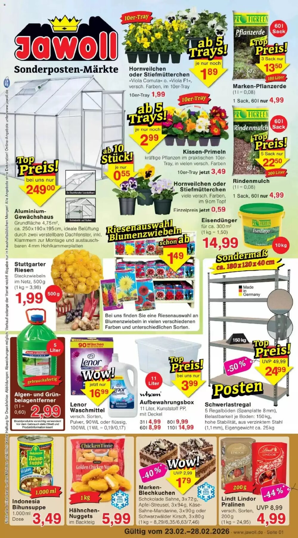 Jawoll Prospekt (ab 23.02.2026) zum Blättern - Seite 1