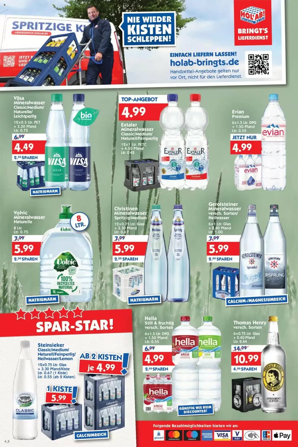 Hol'ab Getränkemarkt Prospekt (ab 23.02.2026) zum Blättern - Seite 4