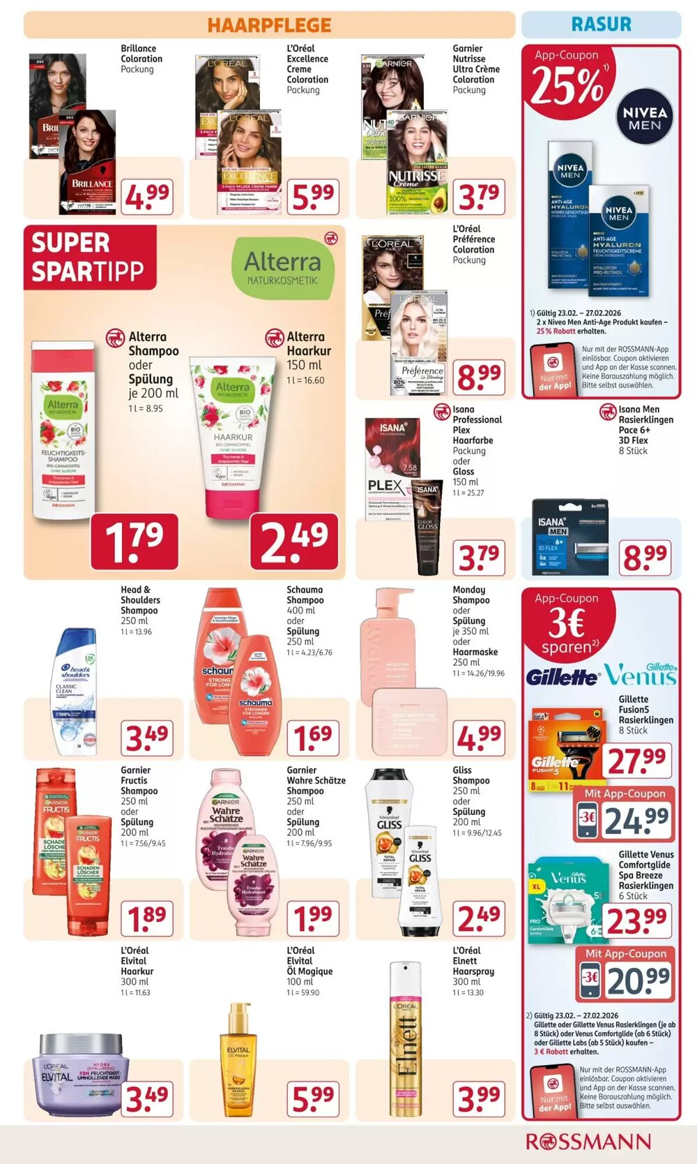 Rossmann Prospekt (ab 23.02.2026) zum Blättern - Seite 7