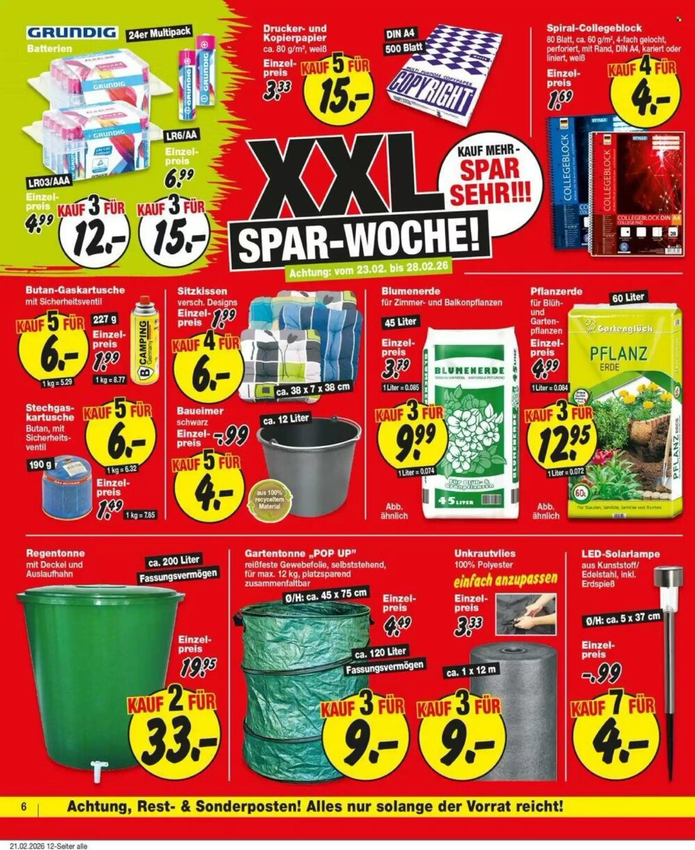 Repo Markt Prospekt (ab 23.02.2026) zum Blättern - Seite 6