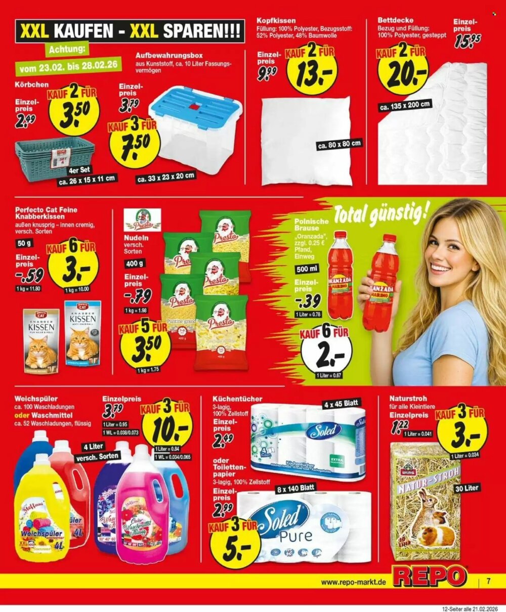 Repo Markt Prospekt (ab 23.02.2026) zum Blättern - Seite 7