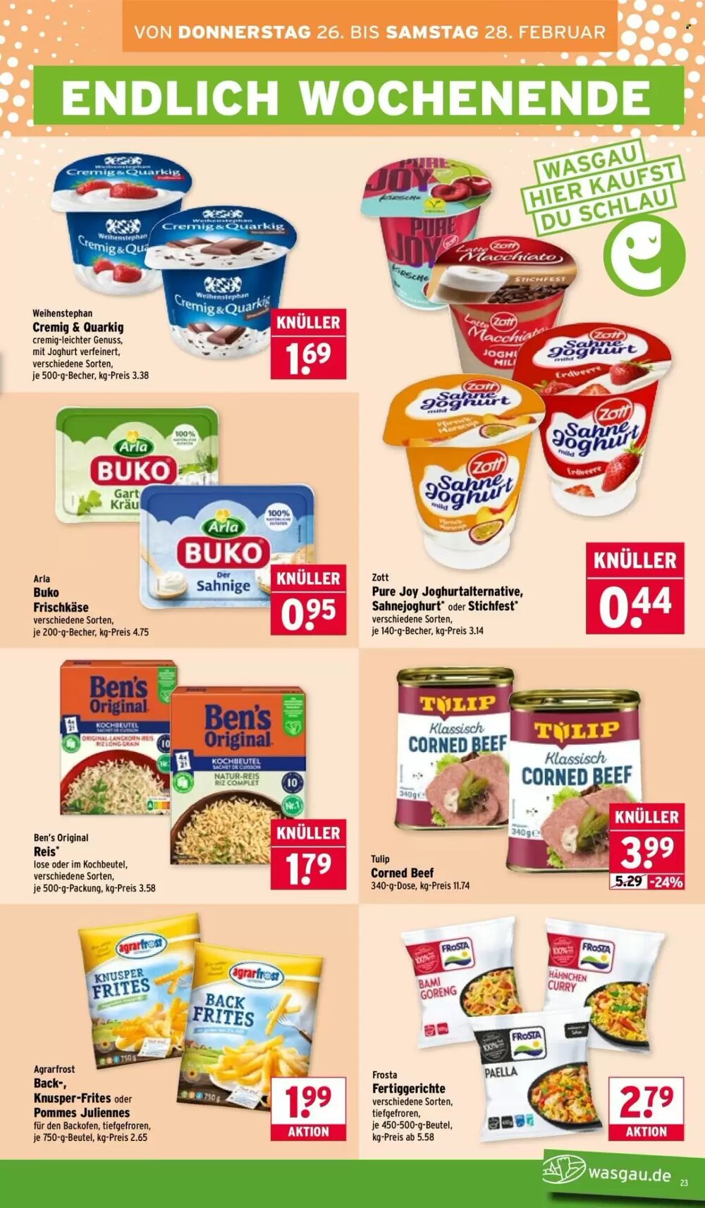 Wasgau Prospekt (ab 23.02.2026) zum Blättern - Seite 23