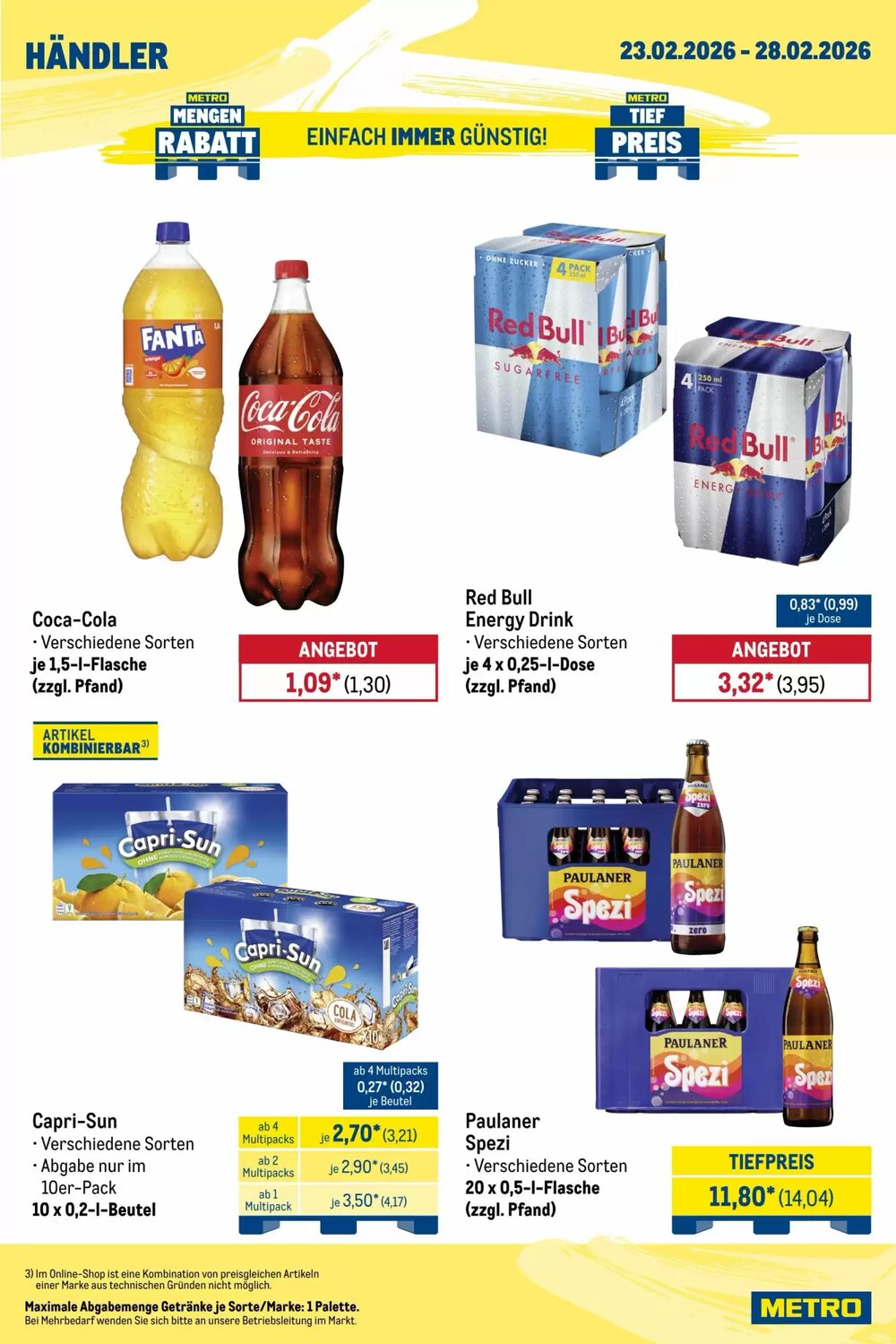 METRO Prospekt (ab 23.02.2026) zum Blättern - Seite 3