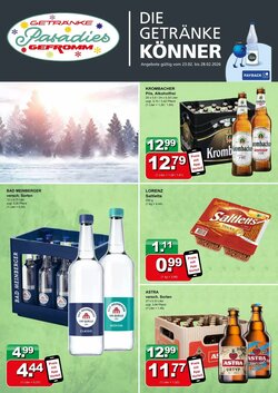 Getränkeparadies Gefromm Prospekt (ab 23.02.2026) zum Blättern