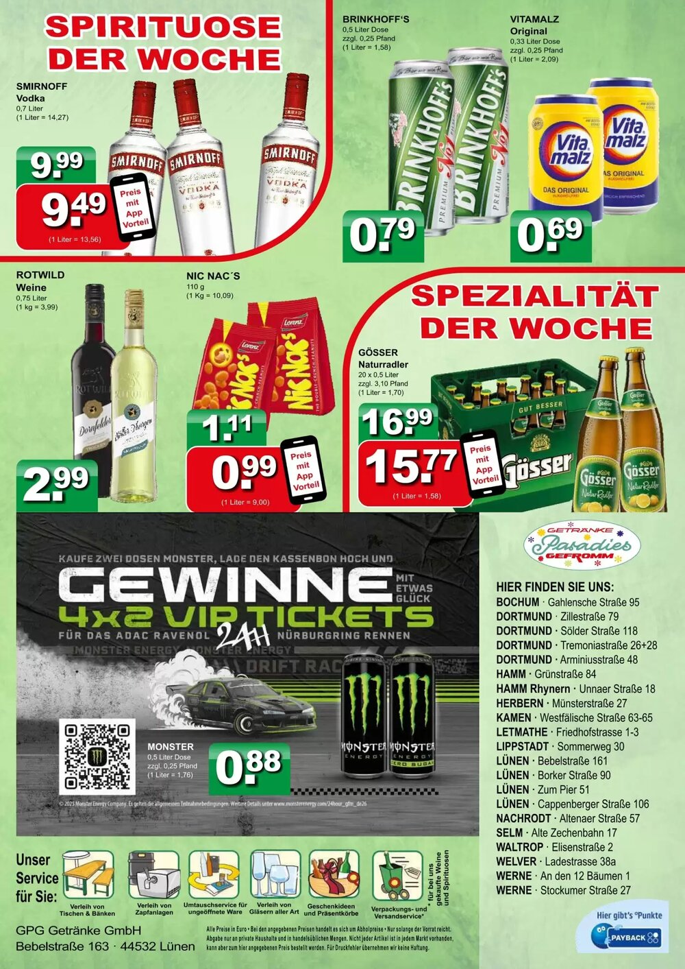 Getränkeparadies Gefromm Prospekt (ab 23.02.2026) zum Blättern - Seite 4
