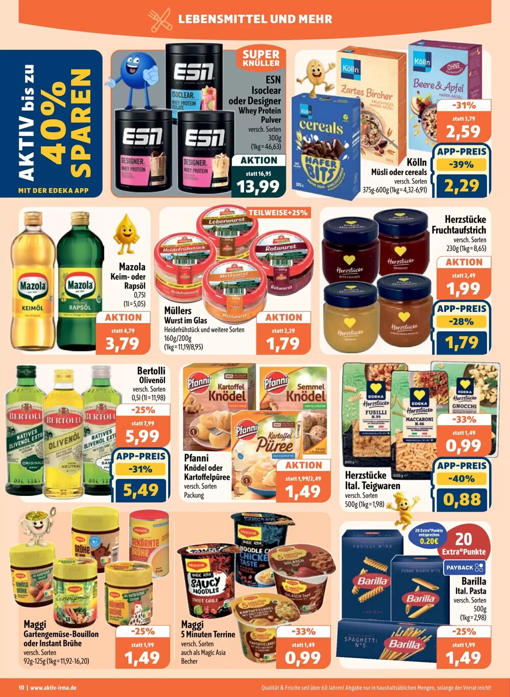 Aktiv Irma Prospekt (ab 23.02.2026) zum Blättern - Seite 10