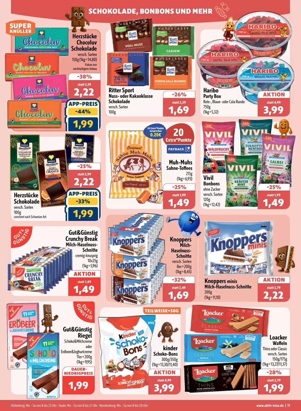 Aktiv Irma Prospekt (ab 23.02.2026) zum Blättern - Seite 11