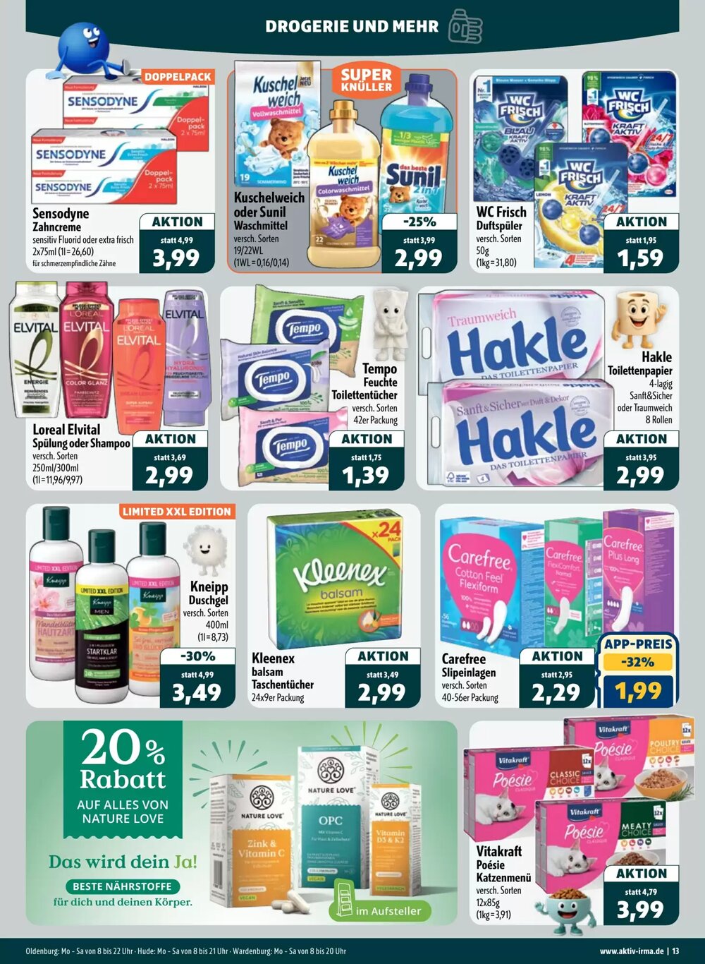 Aktiv Irma Prospekt (ab 23.02.2026) zum Blättern - Seite 13