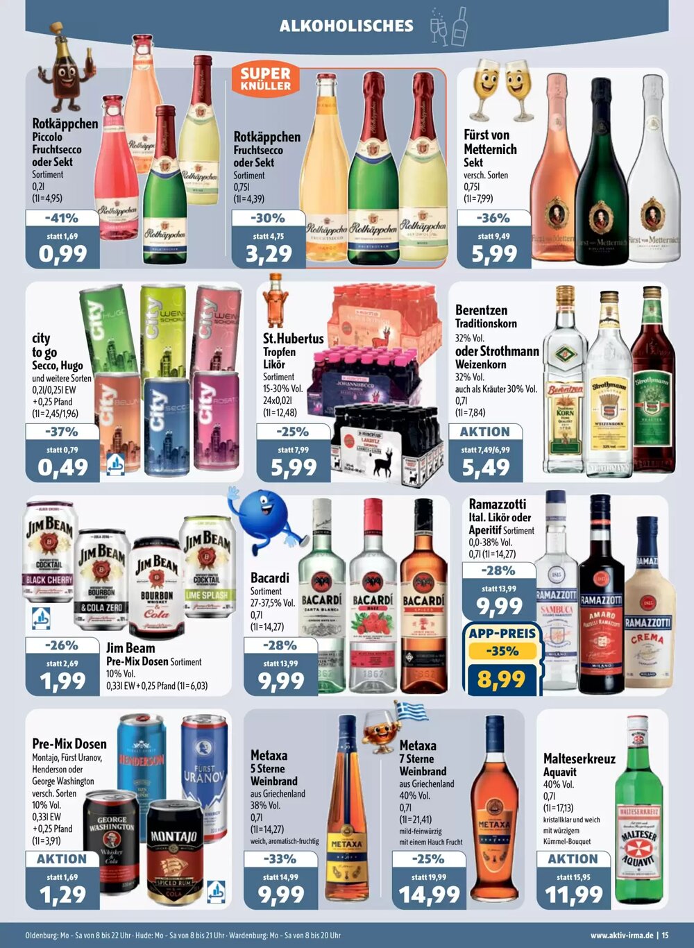 Aktiv Irma Prospekt (ab 23.02.2026) zum Blättern - Seite 15