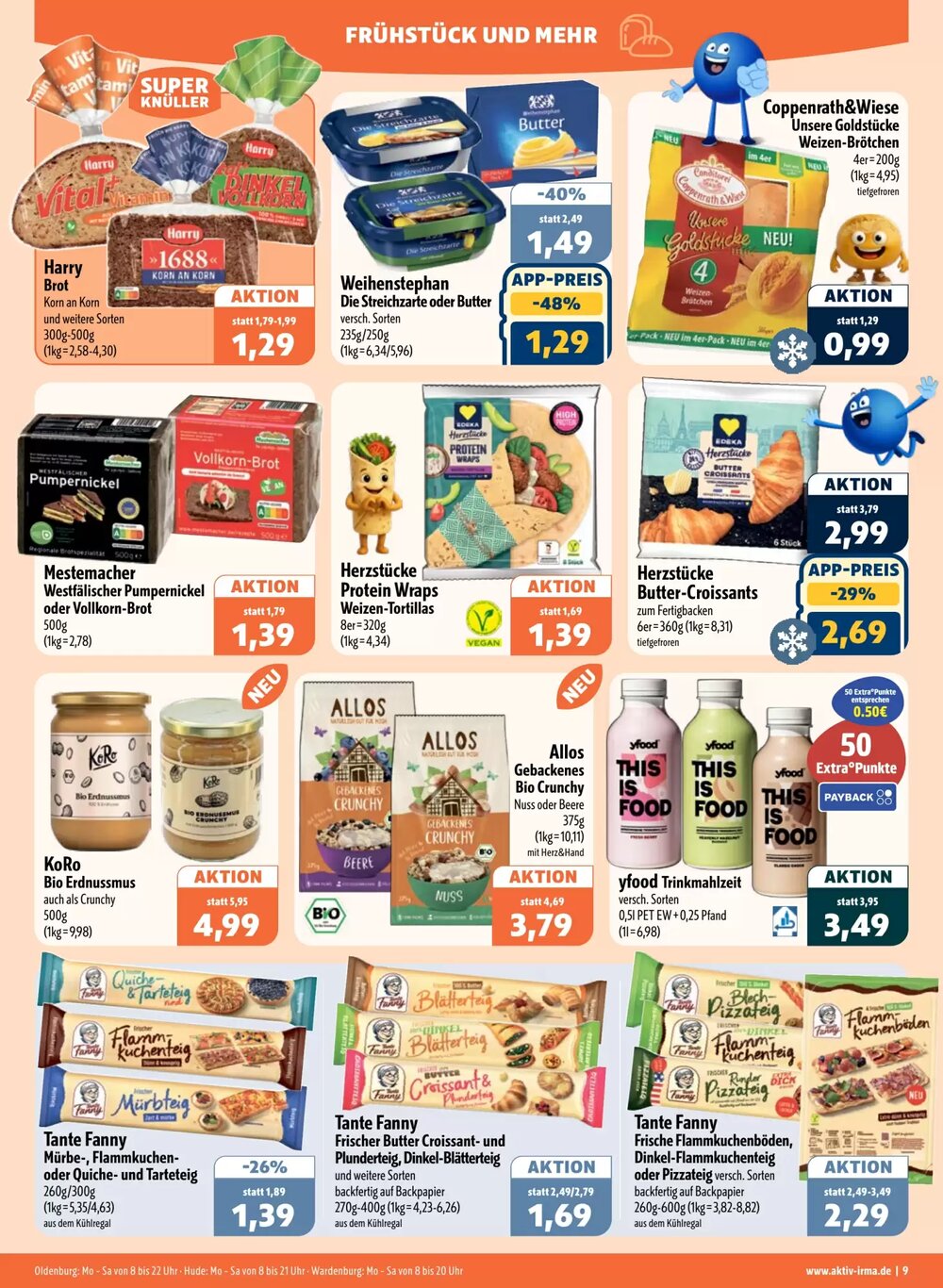 Aktiv Irma Prospekt (ab 23.02.2026) zum Blättern - Seite 9