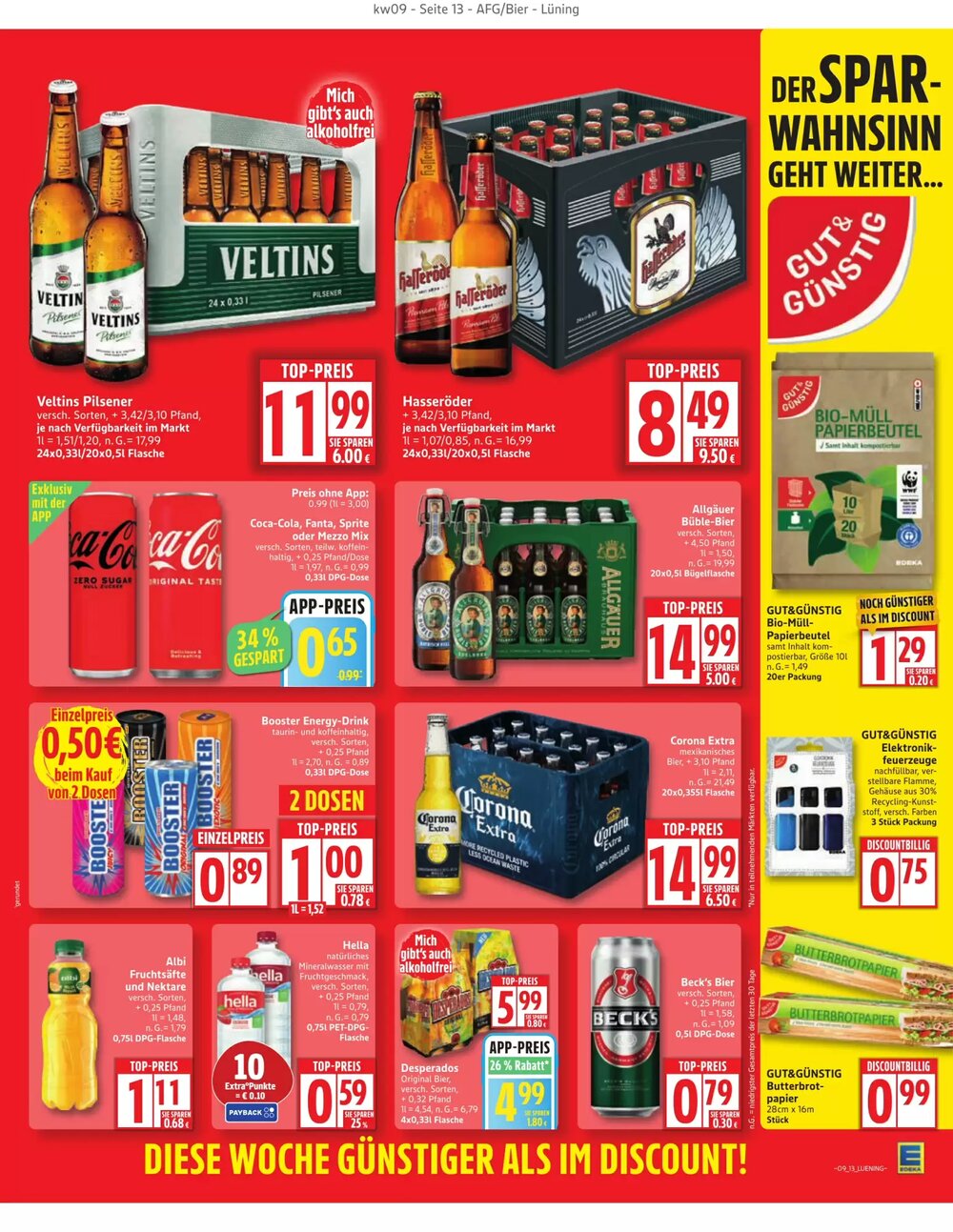 Edeka Prospekt (ab 23.02.2026) zum Blättern - Seite 13