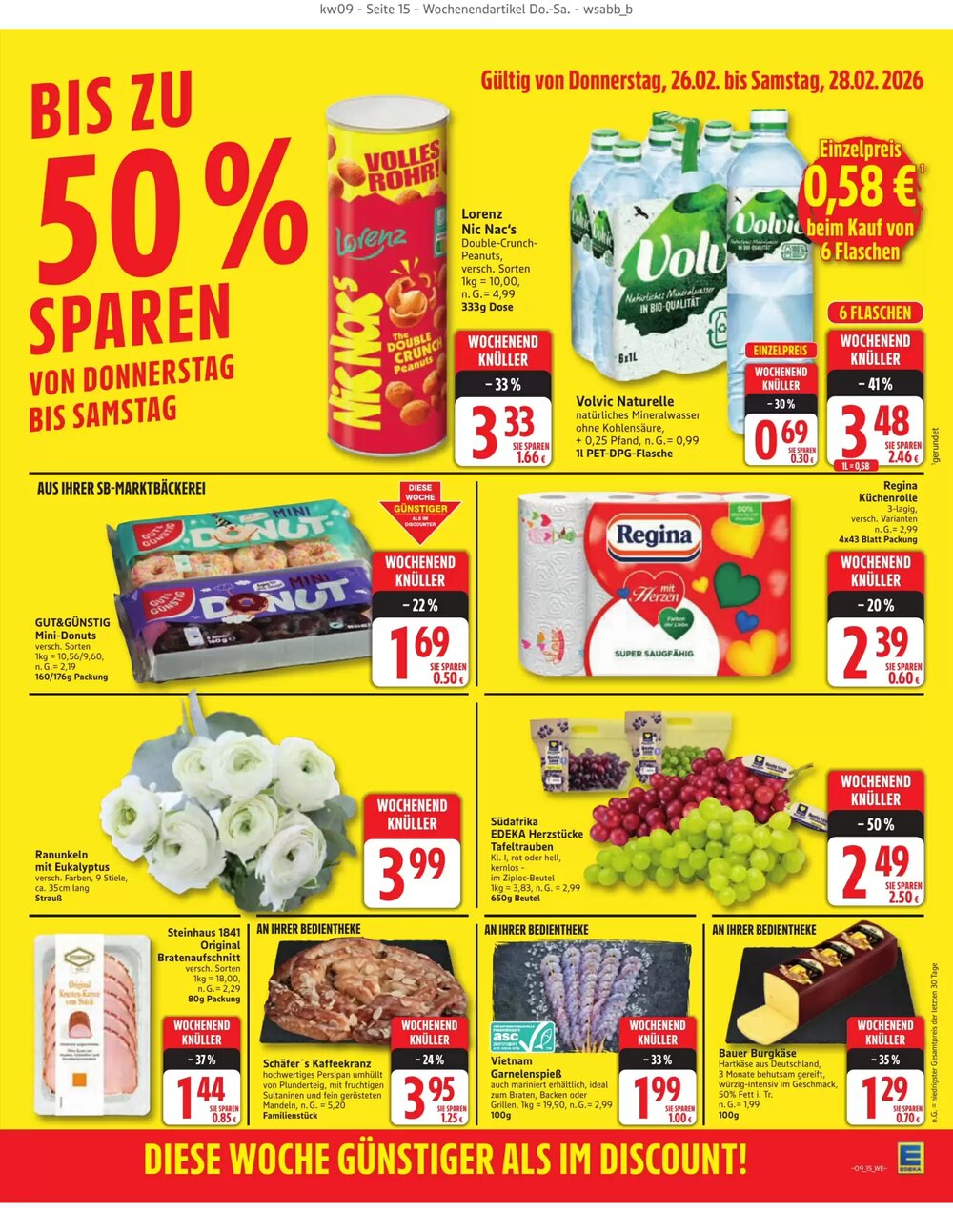 Edeka Prospekt (ab 23.02.2026) zum Blättern - Seite 15
