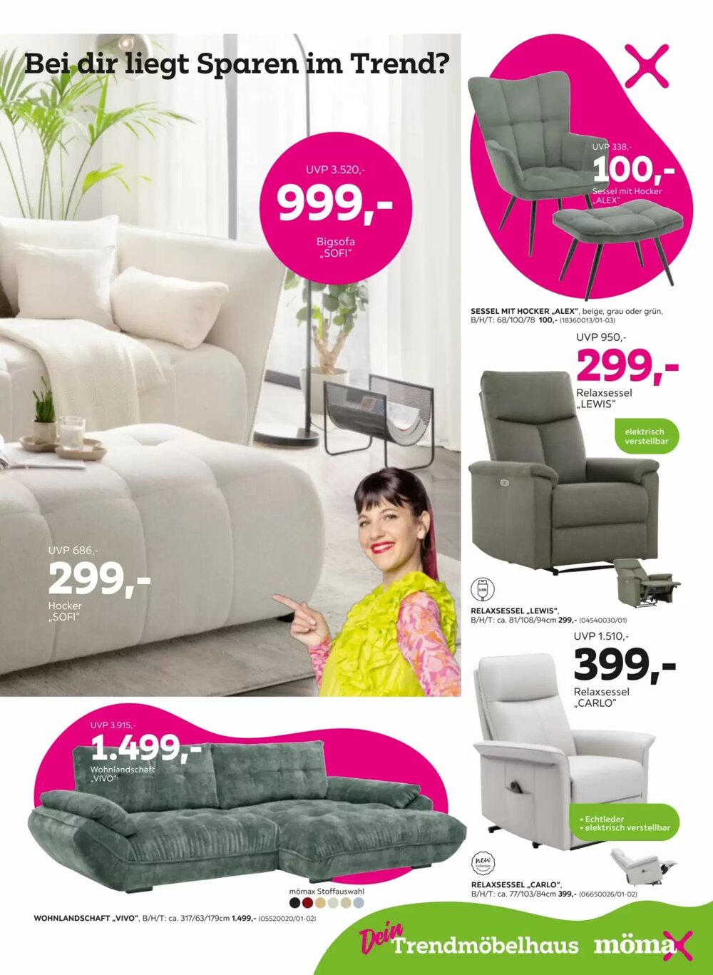 Mömax Prospekt (ab 23.02.2026) zum Blättern - Seite 3