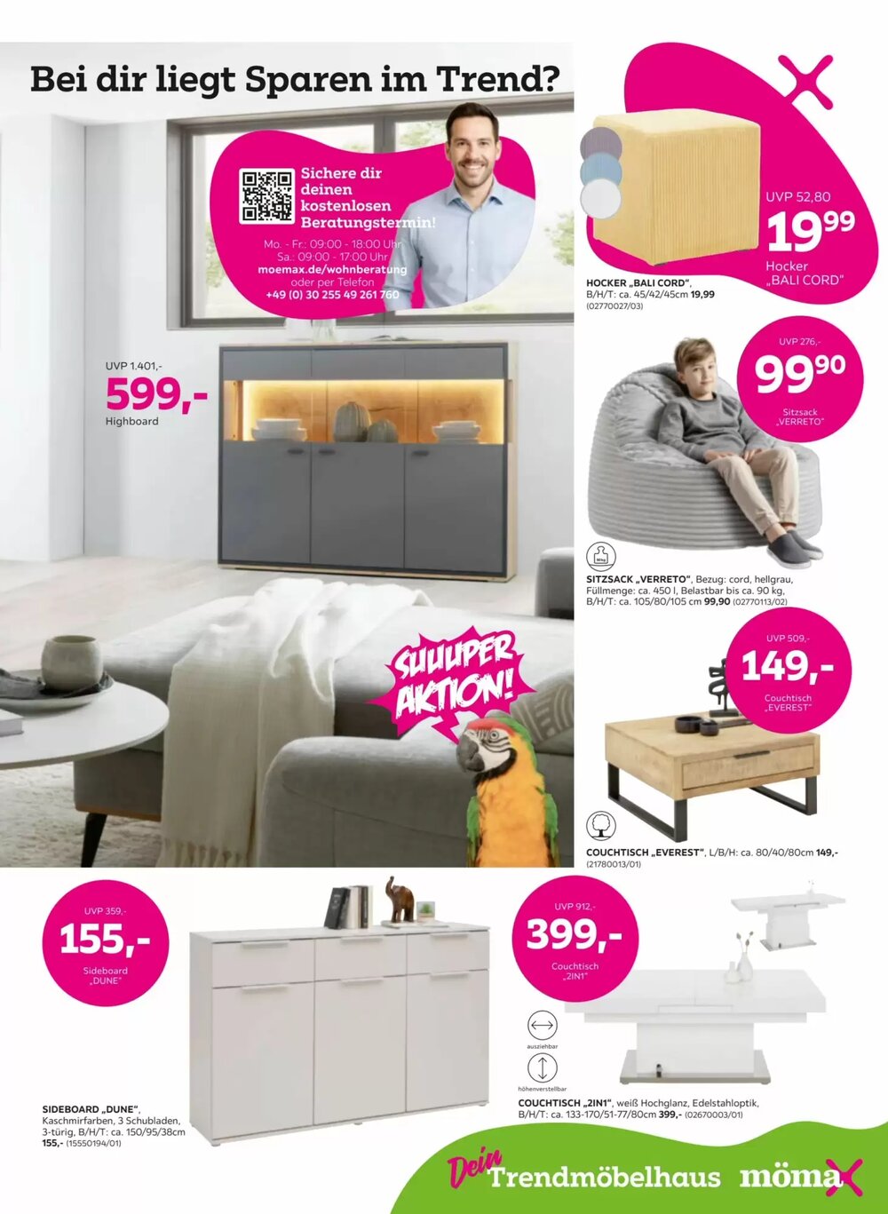 Mömax Prospekt (ab 23.02.2026) zum Blättern - Seite 5