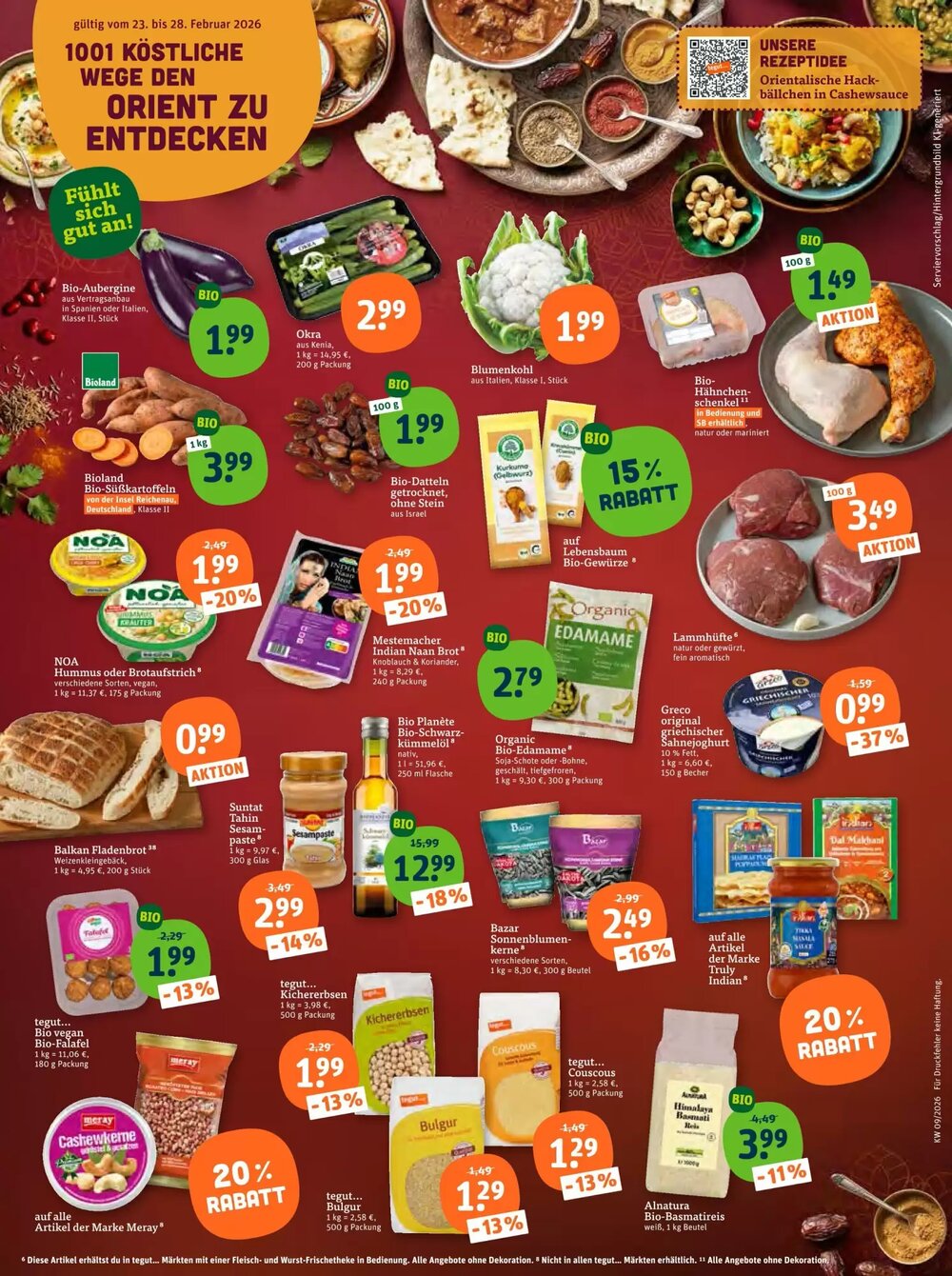 tegut Prospekt (ab 23.02.2026) zum Blättern - Seite 2
