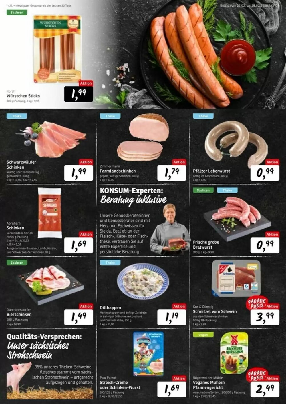 KONSUM Prospekt (ab 23.02.2026) zum Blättern - Seite 7