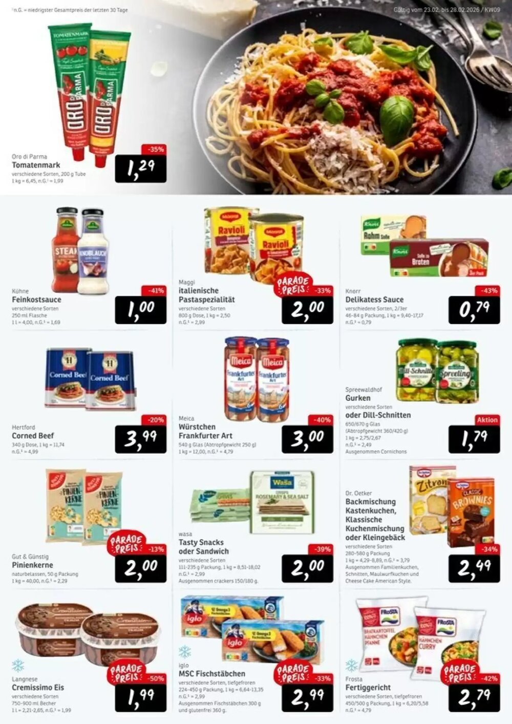 KONSUM Prospekt (ab 23.02.2026) zum Blättern - Seite 9
