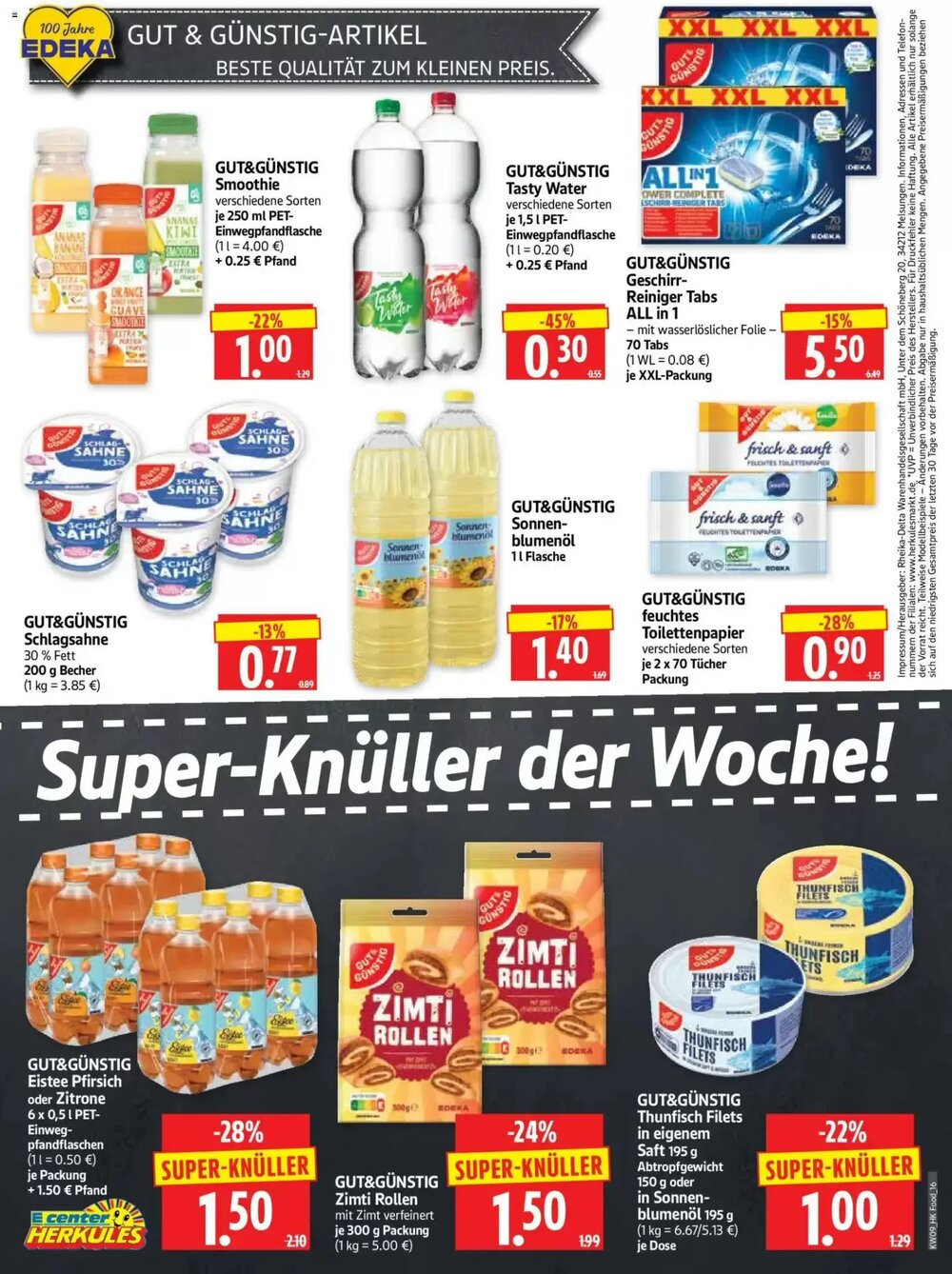 Edeka Herkules Prospekt (ab 23.02.2026) zum Blättern - Seite 16