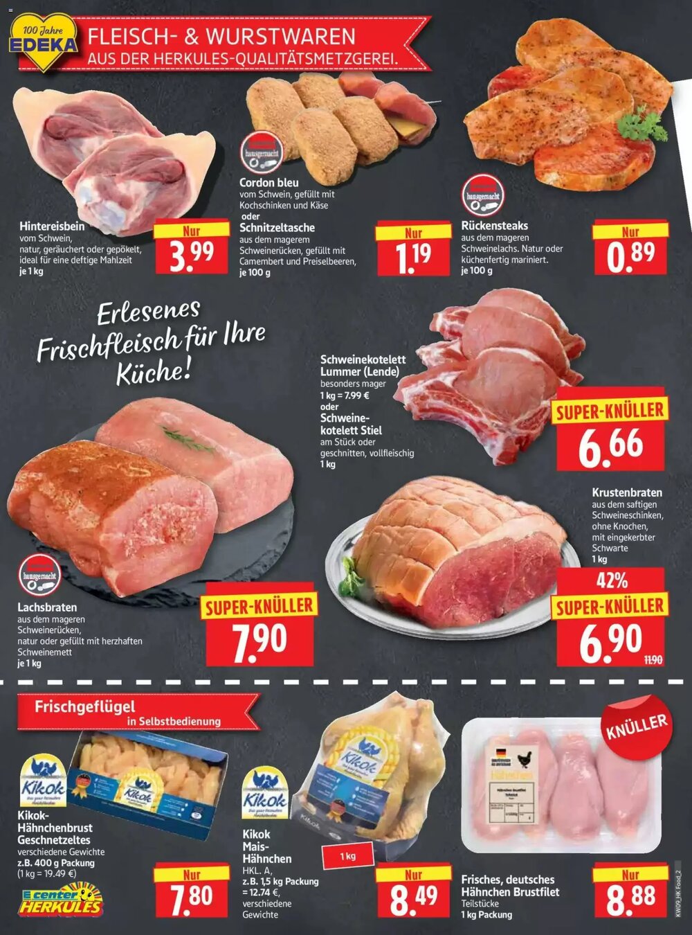 Edeka Herkules Prospekt (ab 23.02.2026) zum Blättern - Seite 2