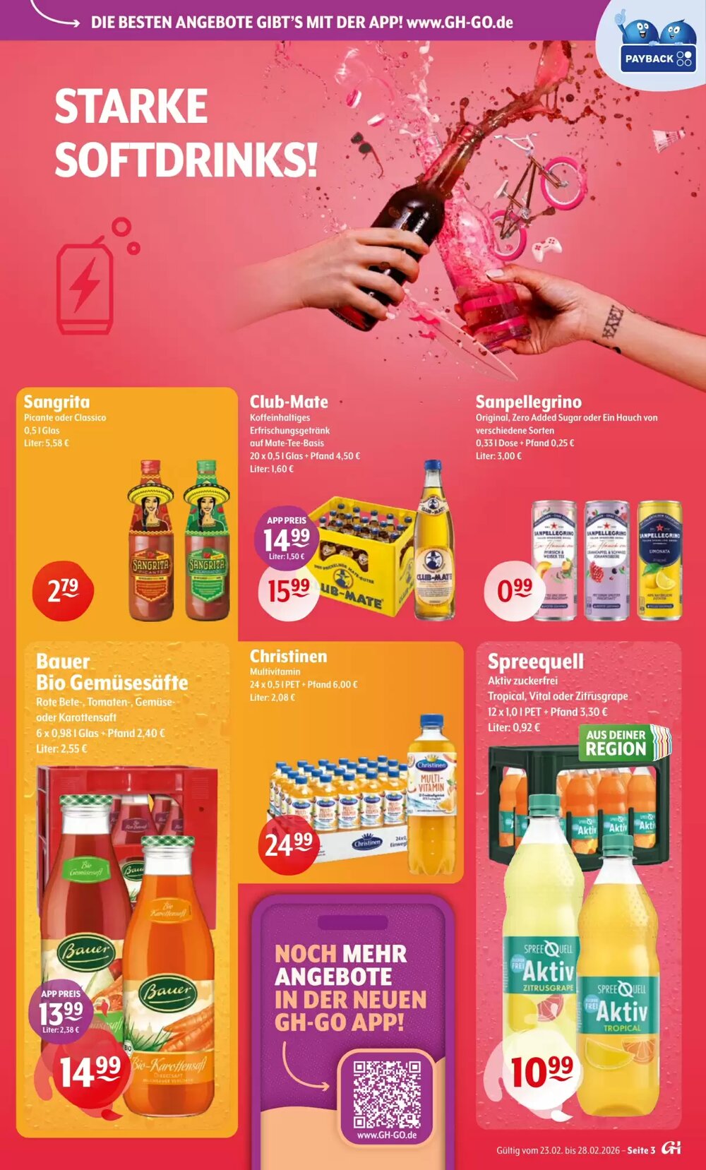 Trink und Spare Prospekt (ab 23.02.2026) zum Blättern - Seite 3