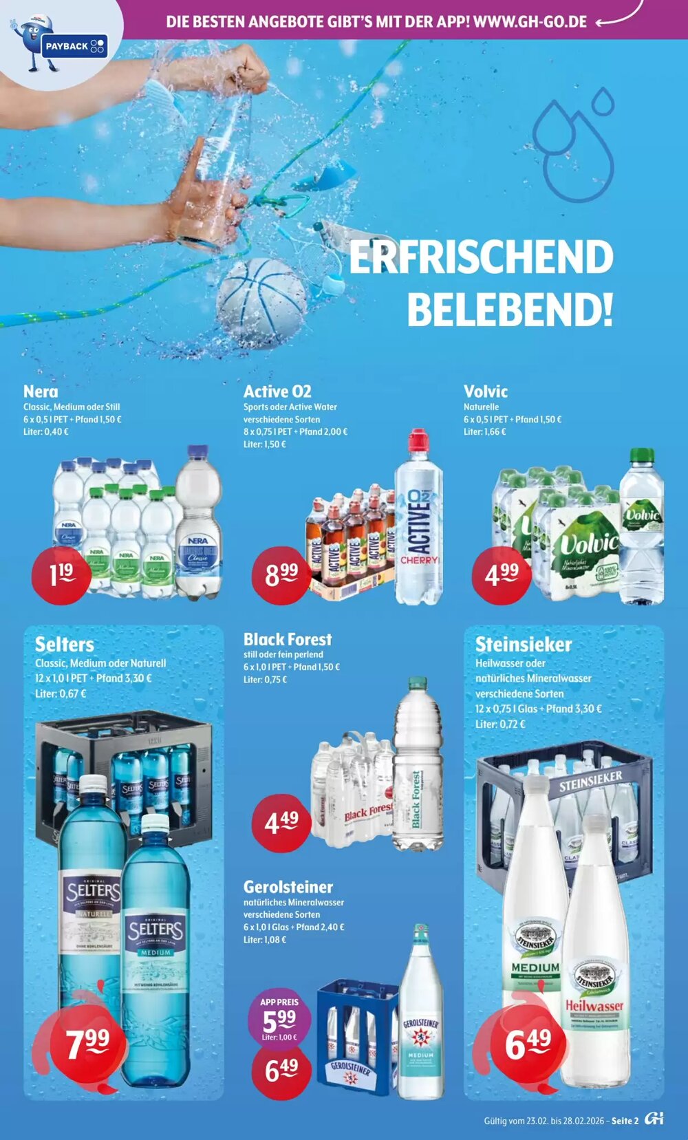 Getränke Hoffmann Prospekt (ab 23.02.2026) zum Blättern - Seite 2