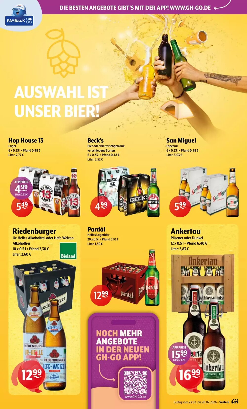 Getränke Hoffmann Prospekt (ab 23.02.2026) zum Blättern - Seite 6