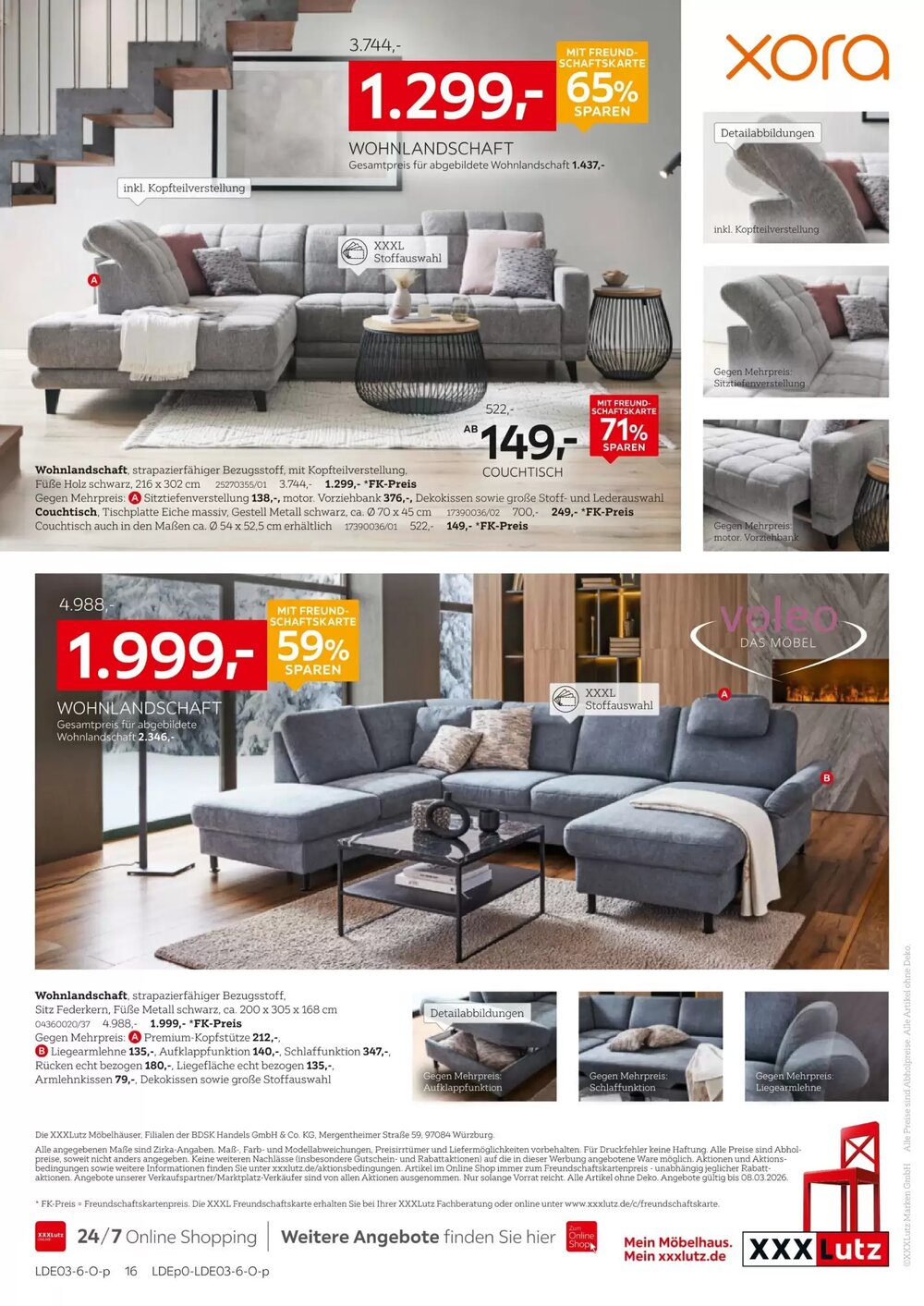 XXXLutz Prospekt (ab 23.02.2026) zum Blättern - Seite 16