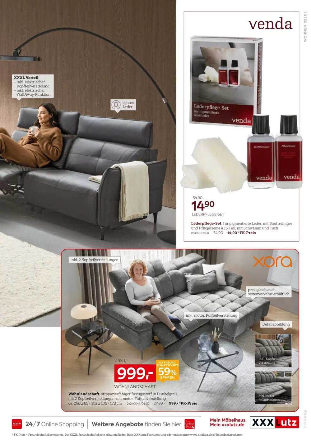 XXXLutz Prospekt (ab 23.02.2026) zum Blättern - Seite 3