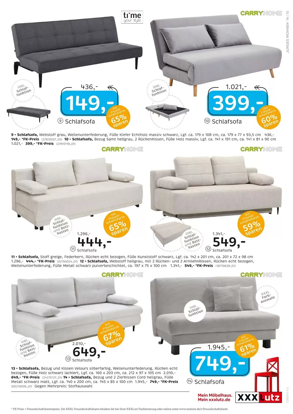 XXXLutz Prospekt (ab 23.02.2026) zum Blättern - Seite 15