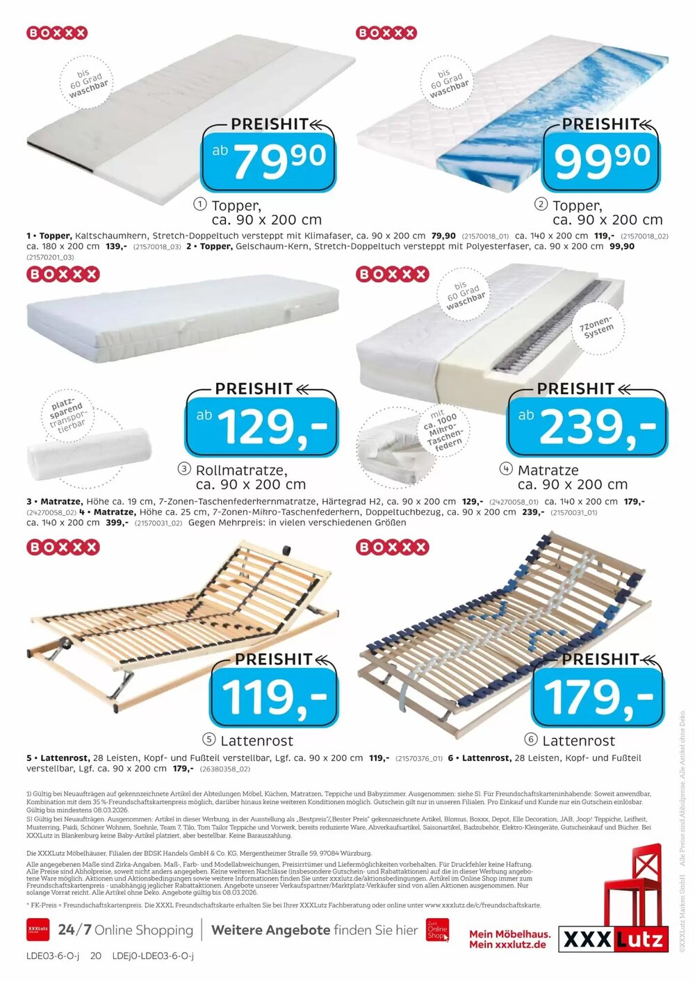 XXXLutz Prospekt (ab 23.02.2026) zum Blättern - Seite 20