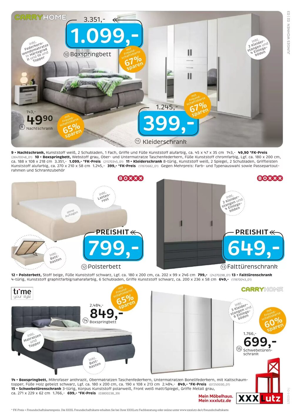 XXXLutz Prospekt (ab 23.02.2026) zum Blättern - Seite 3