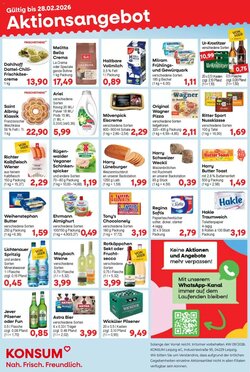 Konsum Leipzig Prospekt (ab 23.02.2026) zum Blättern