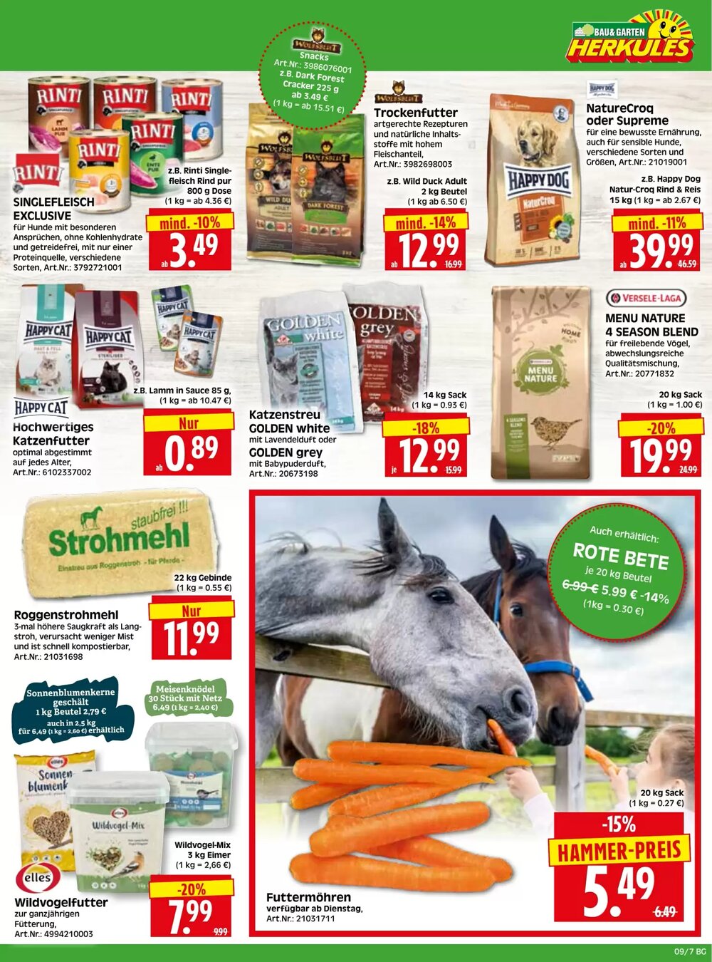 Herkules Baumarkt Prospekt (ab 23.02.2026) zum Blättern - Seite 7