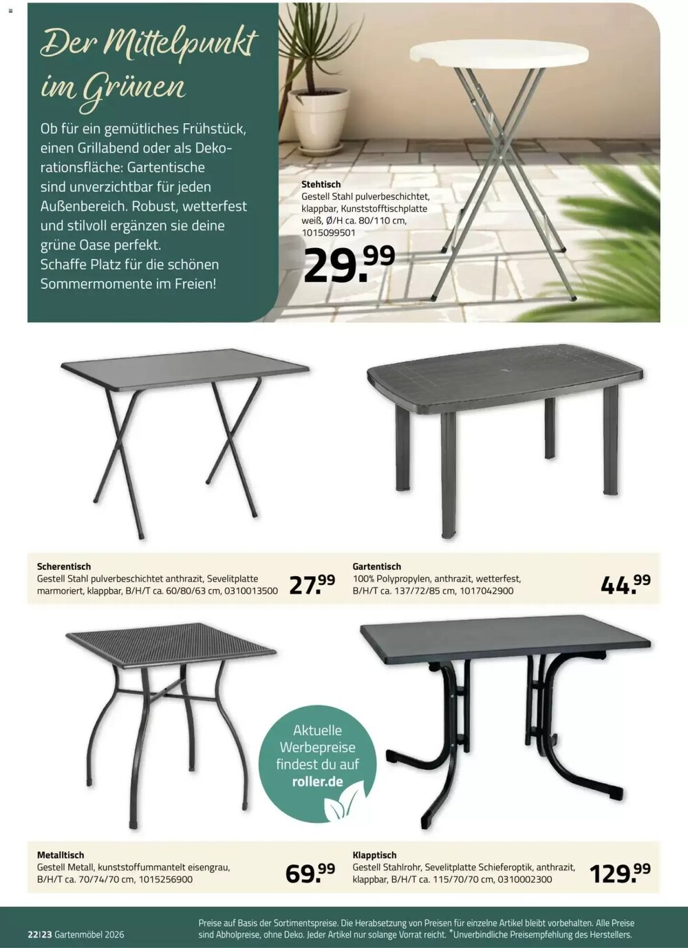 ROLLER Prospekt (ab 23.02.2026) zum Blättern - Seite 22