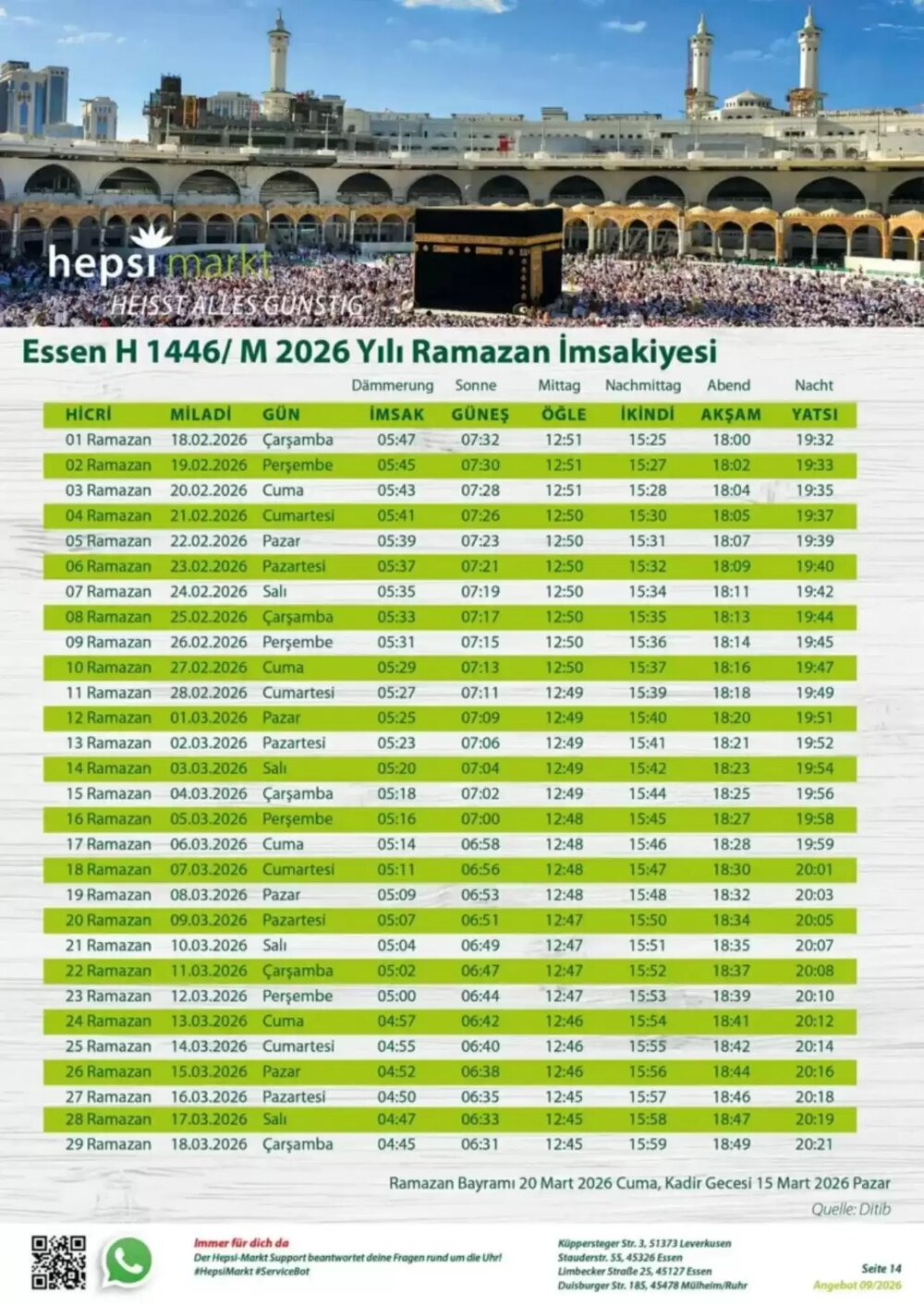 Hepsi-Markt Prospekt (ab 23.02.2026) zum Blättern - Seite 14