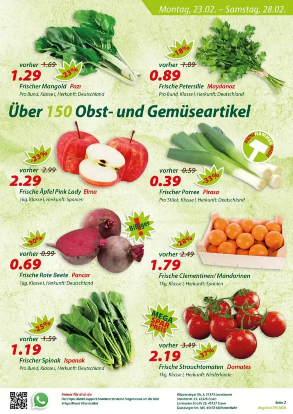 Hepsi-Markt Prospekt (ab 23.02.2026) zum Blättern - Seite 2