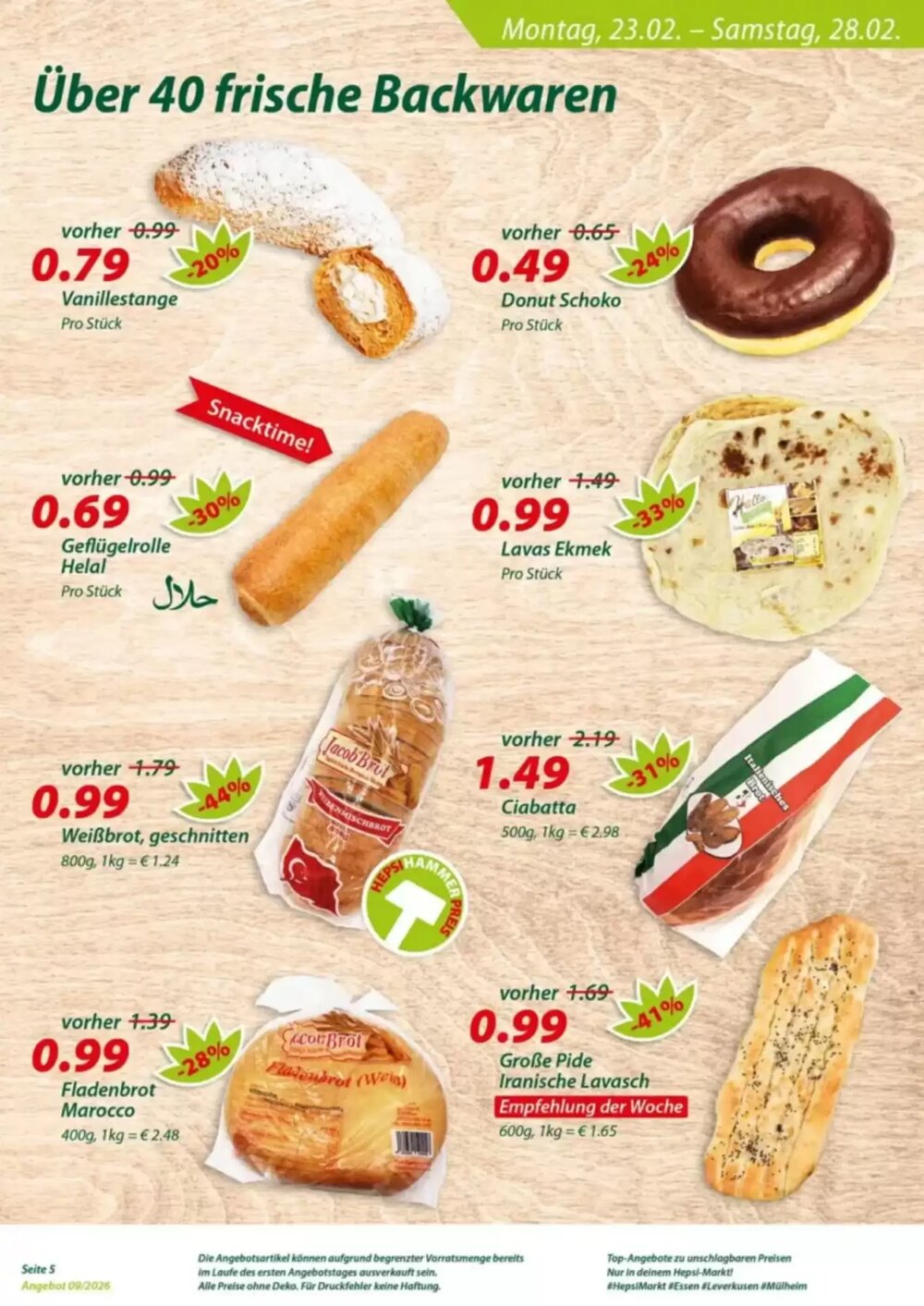 Hepsi-Markt Prospekt (ab 23.02.2026) zum Blättern - Seite 5