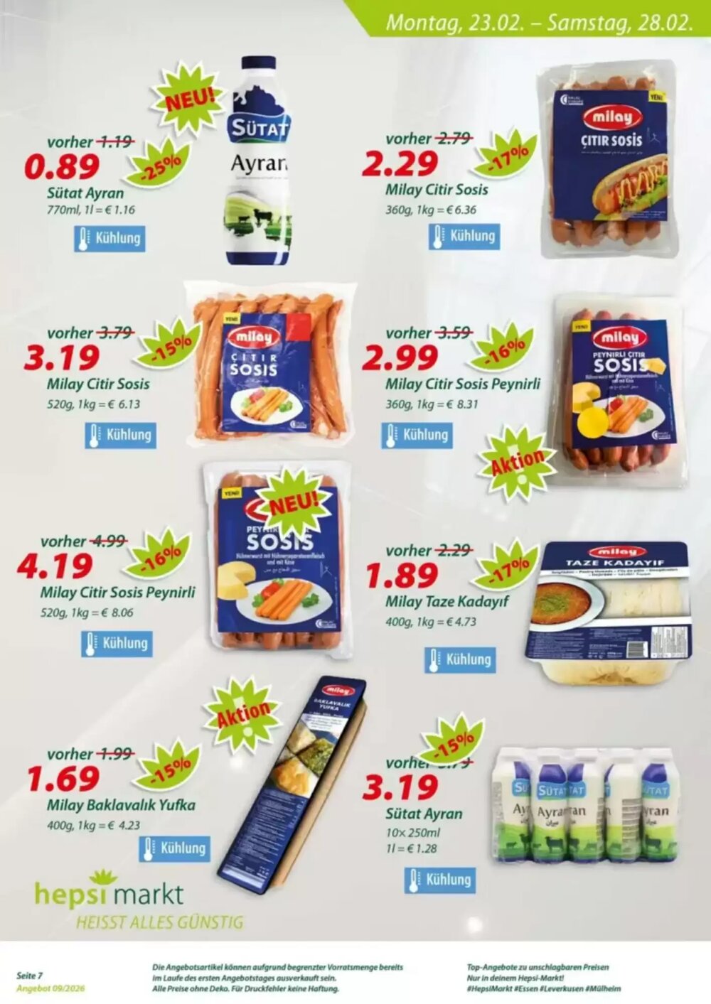 Hepsi-Markt Prospekt (ab 23.02.2026) zum Blättern - Seite 7