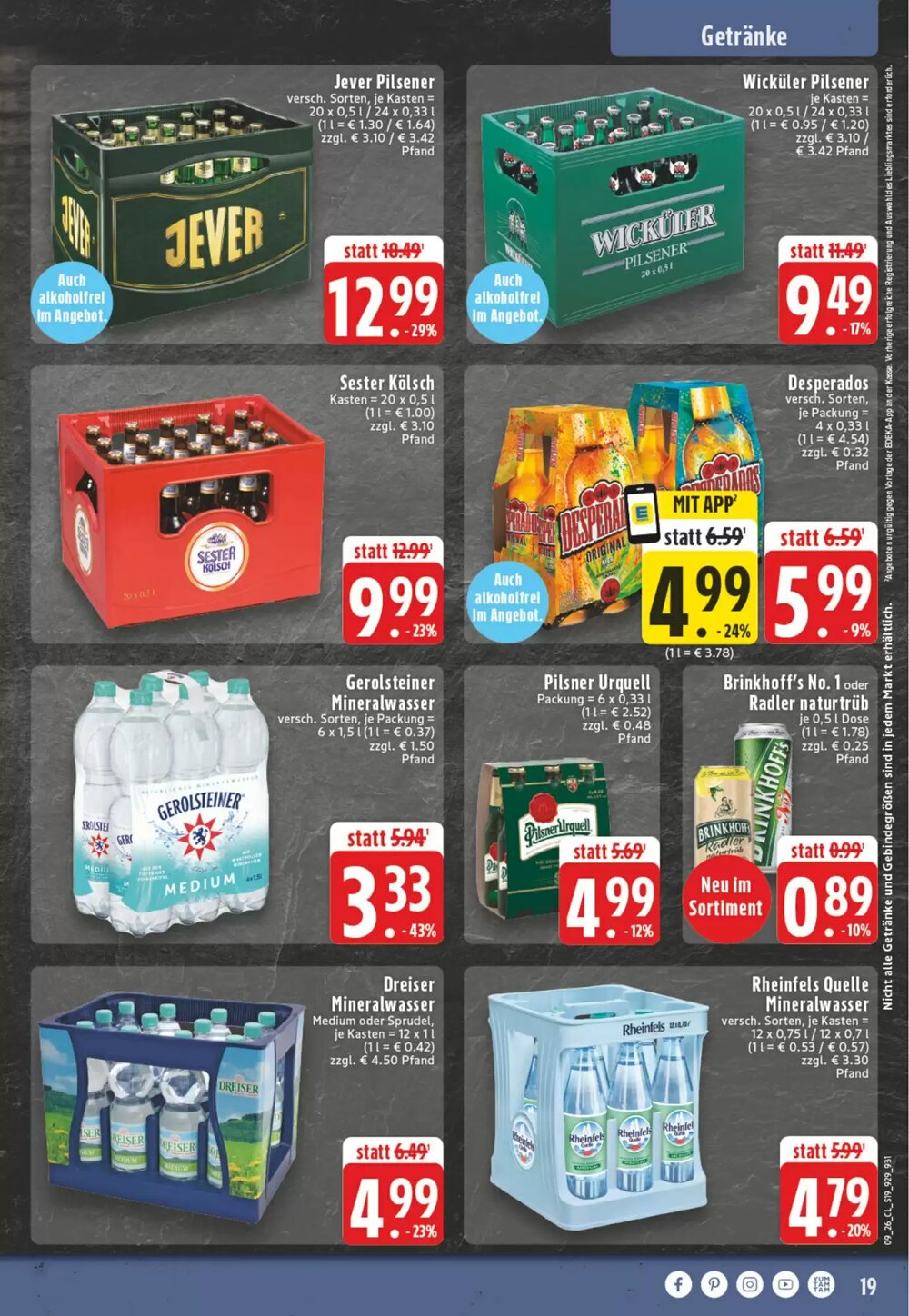 EDEKA Vogl Prospekt (ab 23.02.2026) zum Blättern - Seite 21