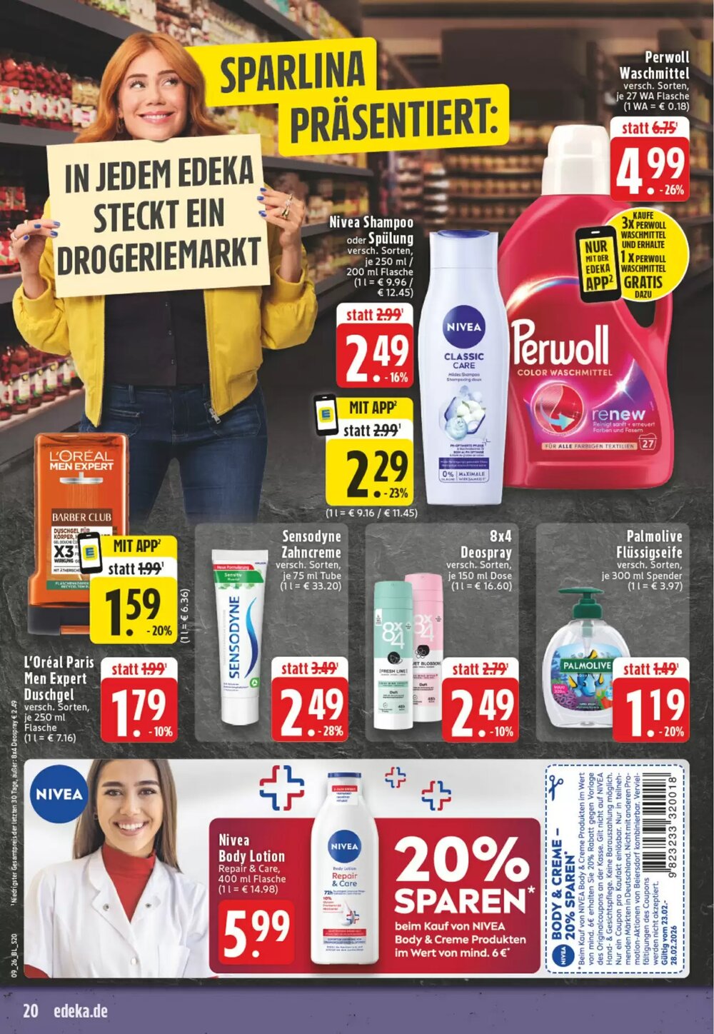 EDEKA Vogl Prospekt (ab 23.02.2026) zum Blättern - Seite 22