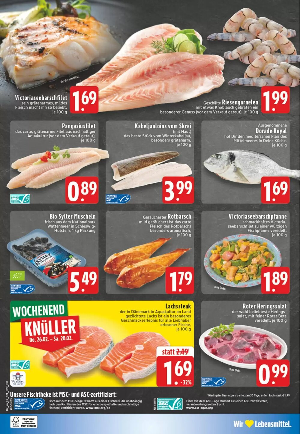 EDEKA Vogl Prospekt (ab 23.02.2026) zum Blättern - Seite 26