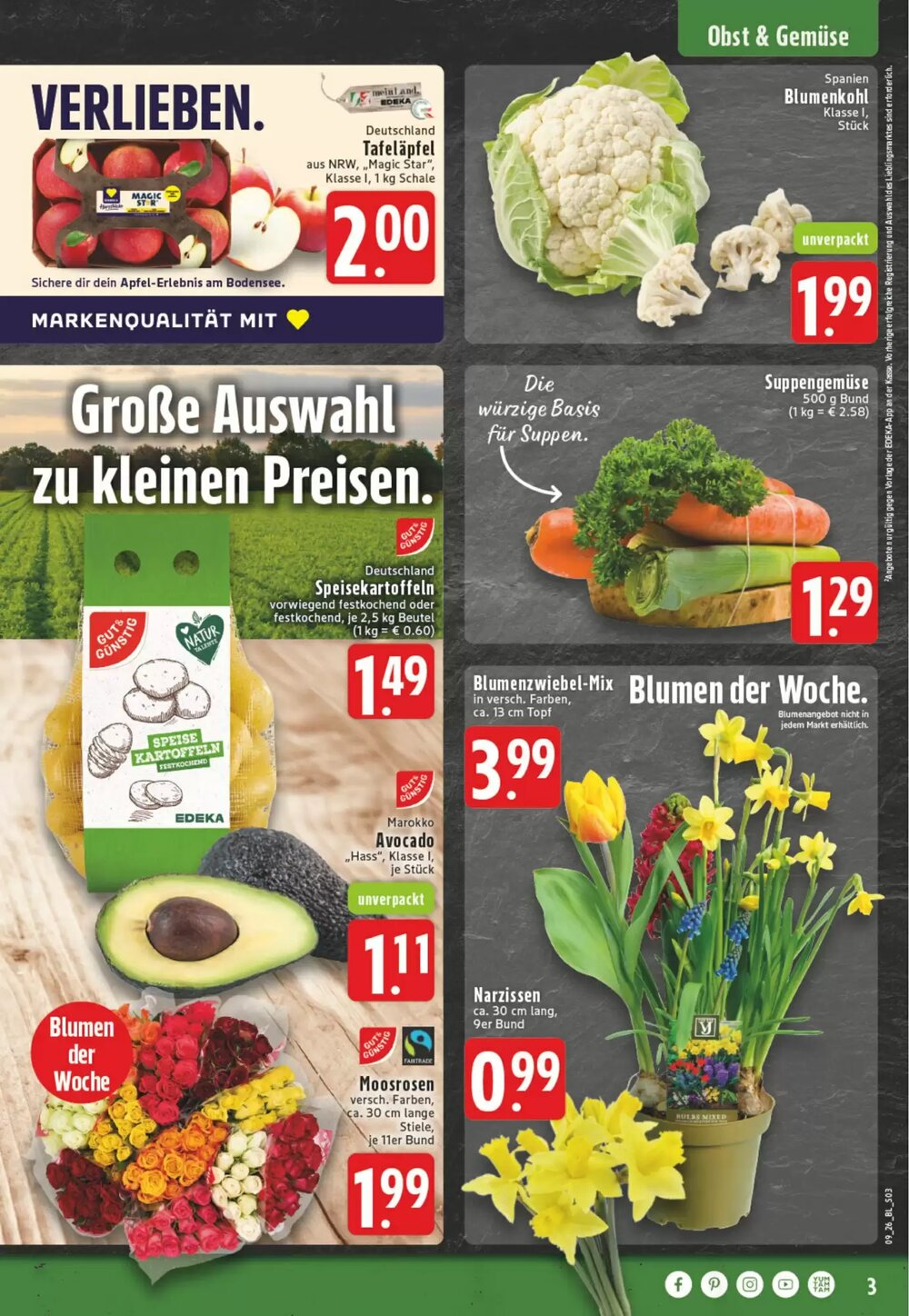 EDEKA Vogl Prospekt (ab 23.02.2026) zum Blättern - Seite 3