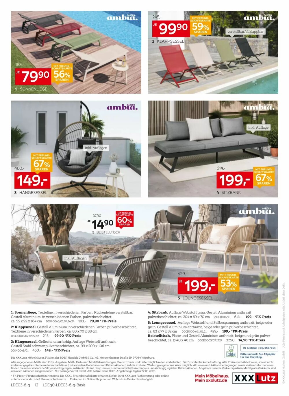 XXXLutz Prospekt (ab 24.02.2026) zum Blättern - Seite 12