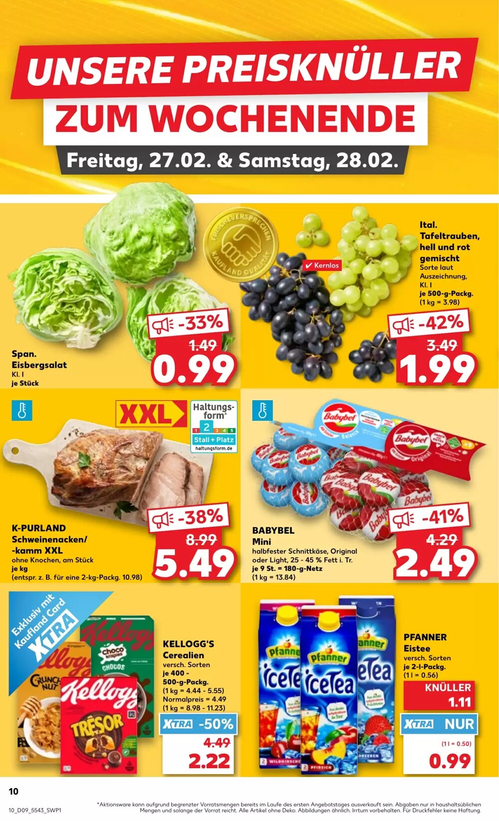 Kaufland Prospekt (ab 25.02.2026) zum Blättern - Seite 10