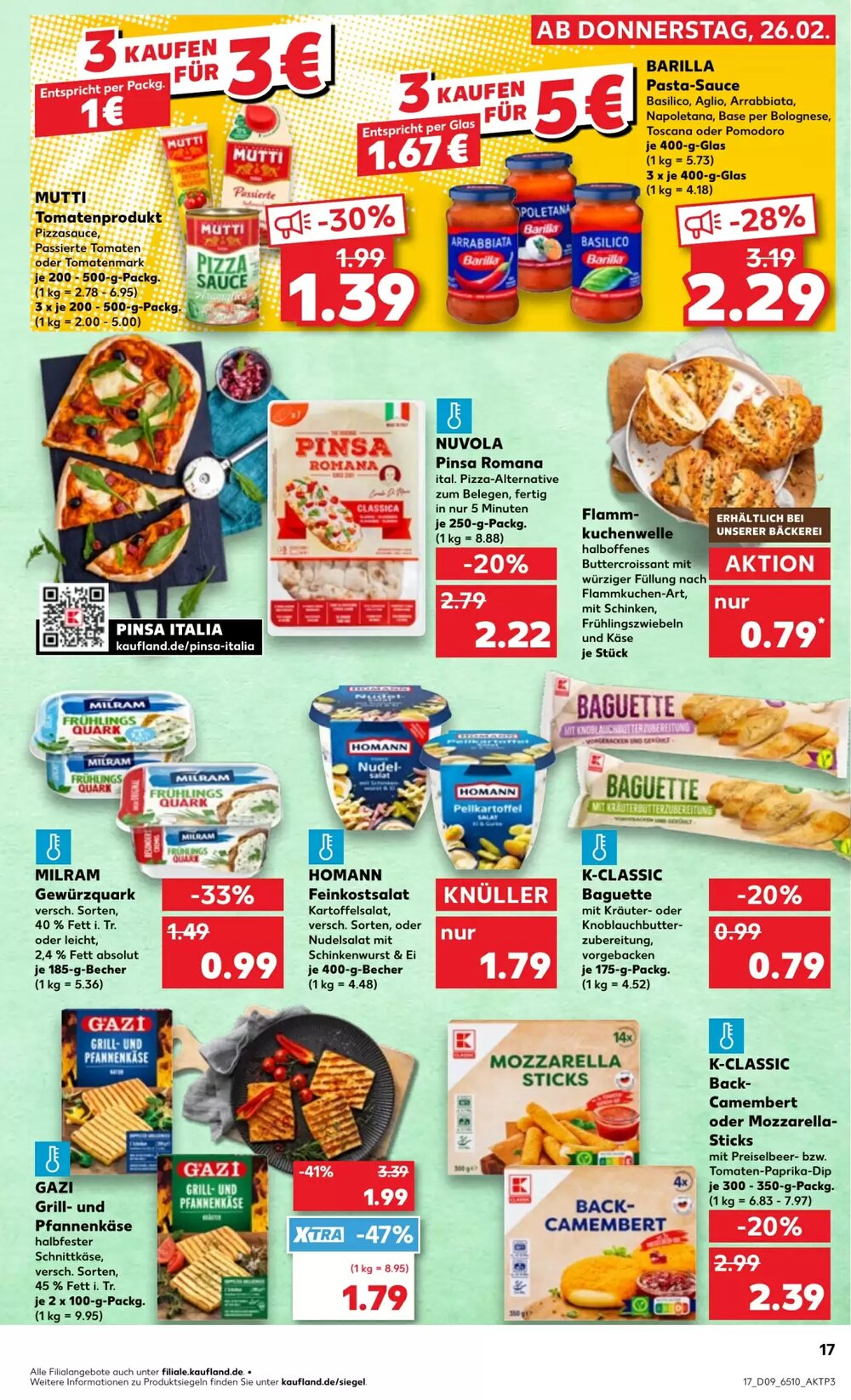 Kaufland Prospekt (ab 25.02.2026) zum Blättern - Seite 17