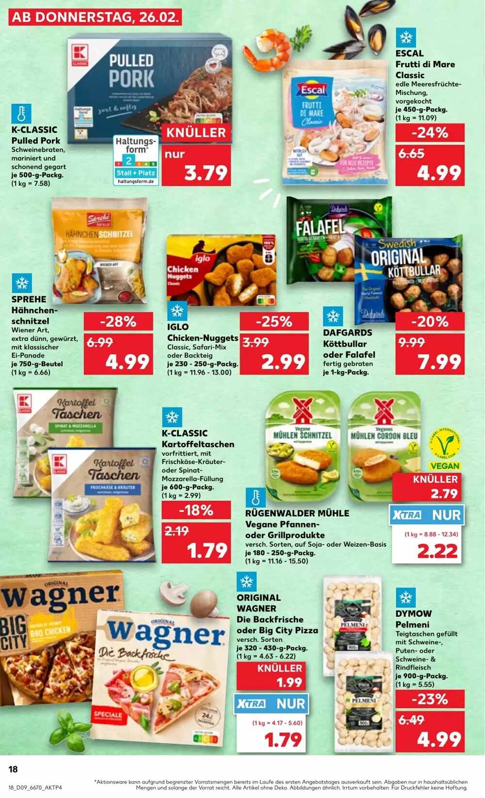 Kaufland Prospekt (ab 25.02.2026) zum Blättern - Seite 18