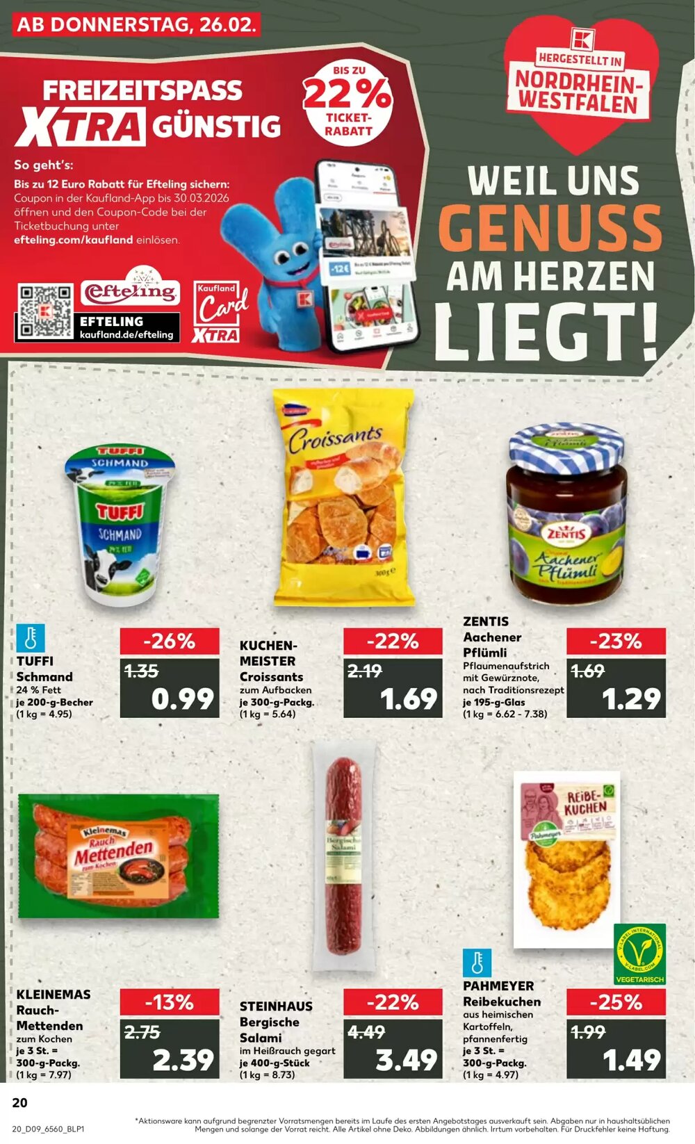Kaufland Prospekt (ab 25.02.2026) zum Blättern - Seite 20