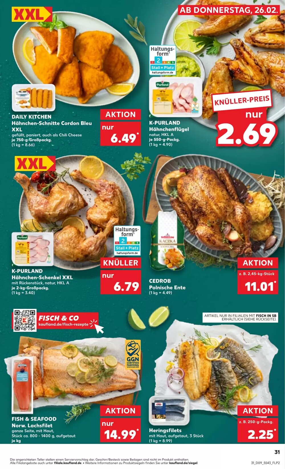 Kaufland Prospekt (ab 25.02.2026) zum Blättern - Seite 31
